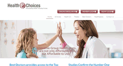 Desktop Screenshot of healthechoices.com